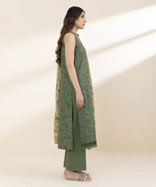2 Piece - Embroidered Lawn Suit