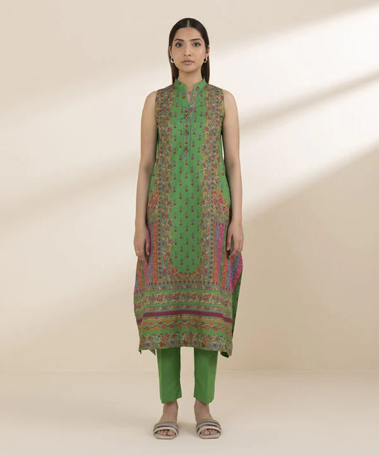 2 Piece - Printed Lawn Suit