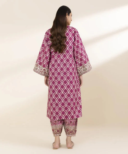 2 Piece - Printed Lawn Suit