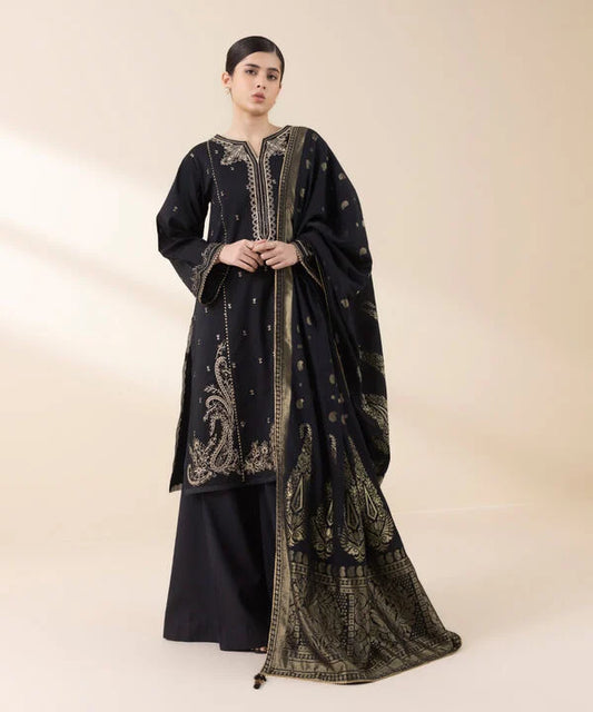 3 Piece - Embroidered Lawn Suit