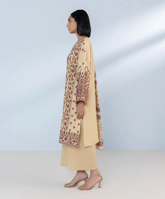 3 Piece - Embroidered Lawn Suit`