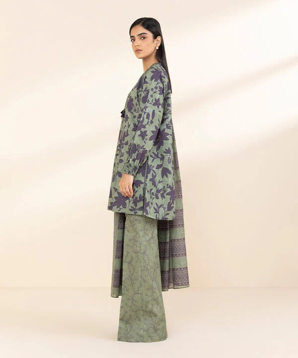 3 Piece - Printed Lawn Suit