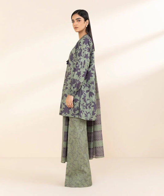 3 Piece - Printed Lawn Suit
