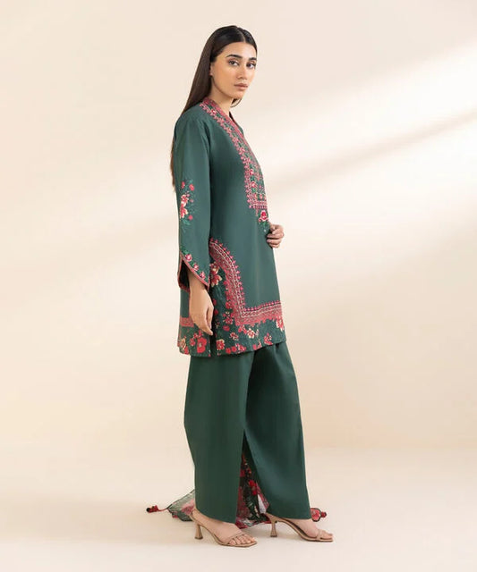 3 Piece - Embroidered Lawn Suit