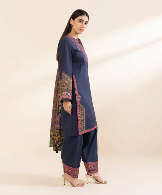 3 Piece - Embroidered Lawn Suit