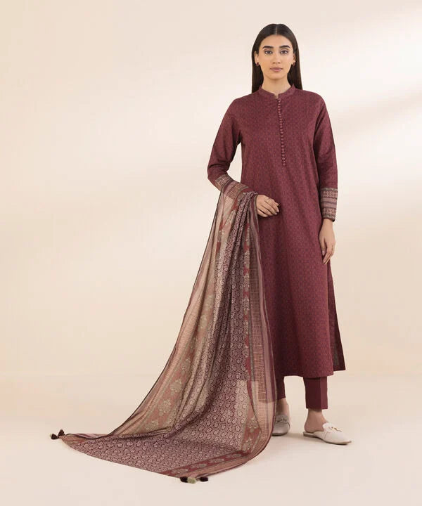 3 Piece - Printed Lawn Suit