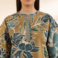 3 Piece - Printed Cotton Suit