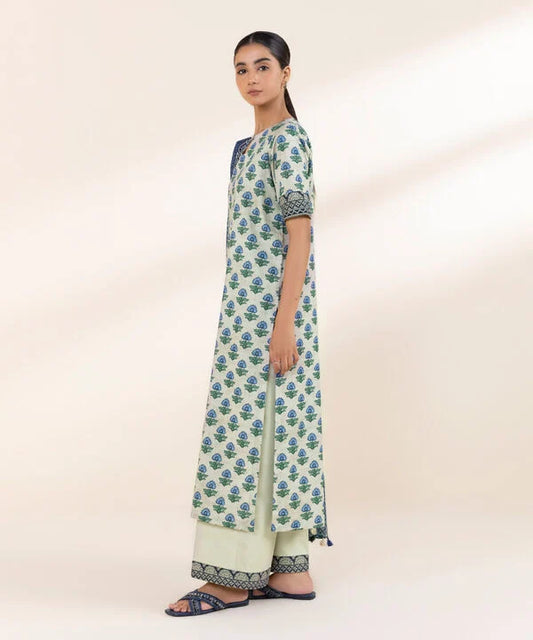 3 Piece - Printed Lawn Suit