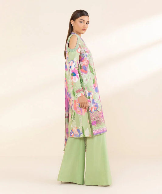 3 Piece - Embroidered Lawn Suit