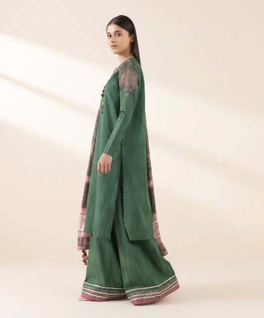 3 Piece - Embroidered Lawn Suit