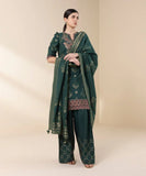 3 Piece - Embroidered Jacquard Suit