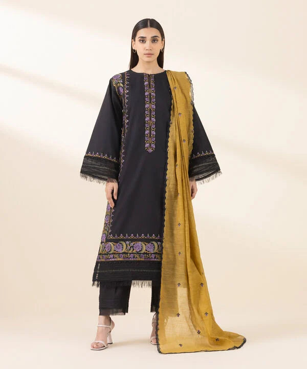 3 Piece - Embroidered Lawn Suit