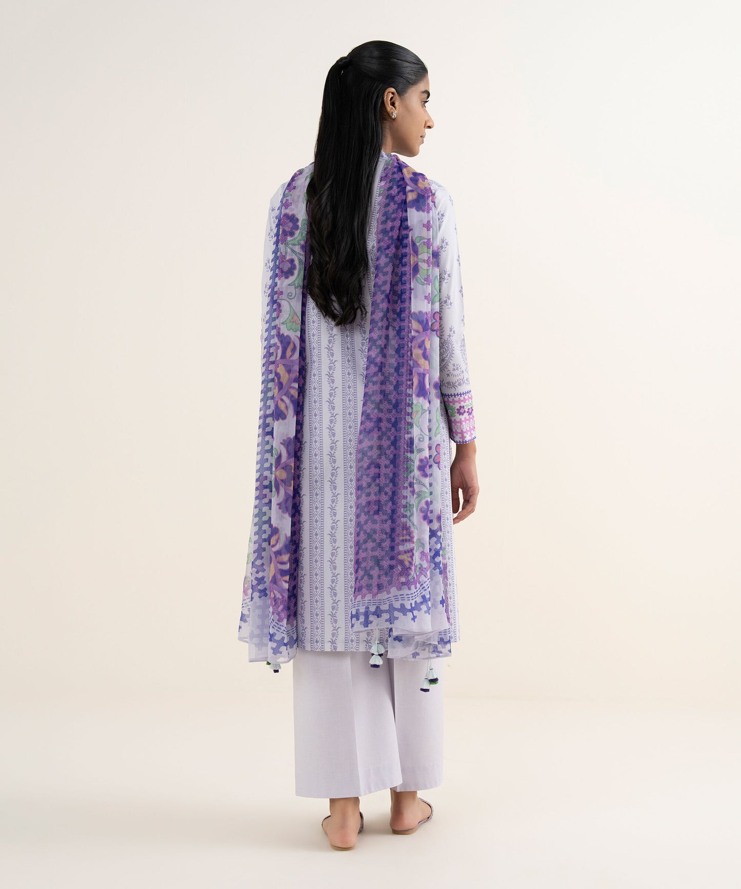 3 Piece - Printed Lawn Suit