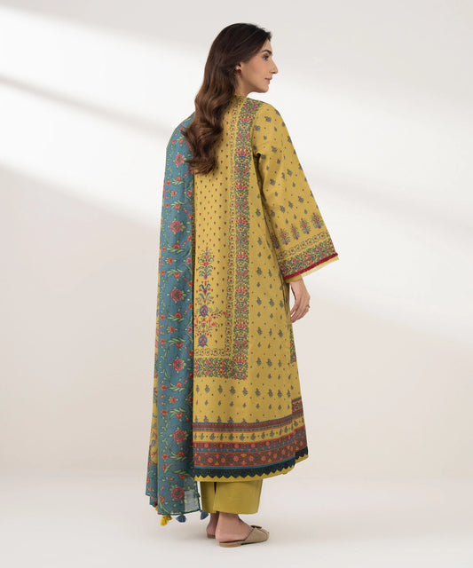 3 Piece - Embroidered Lawn Suit