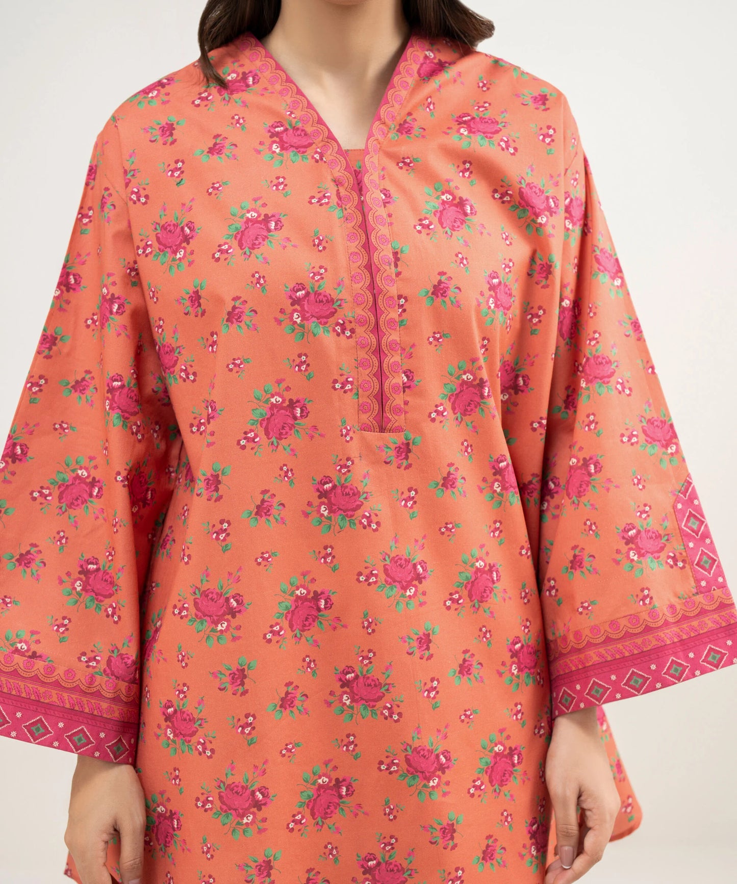 2 Piece - Printed Lawn Suit