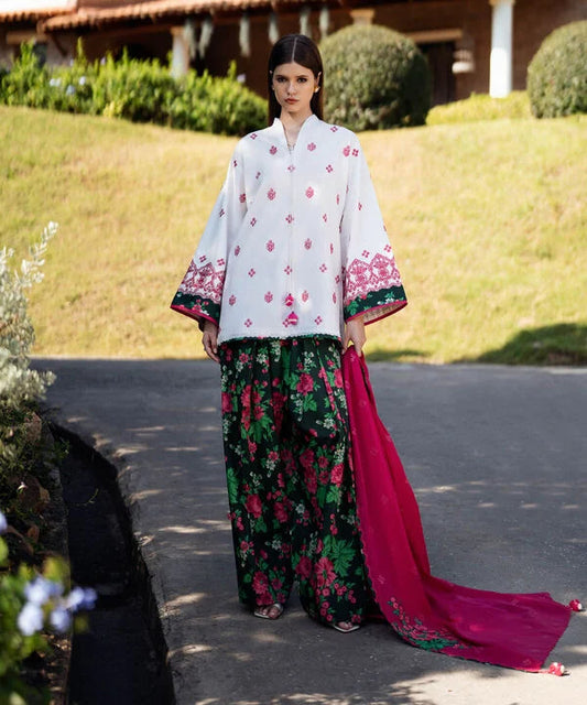 3 Piece - Embroidered Lawn Suit
