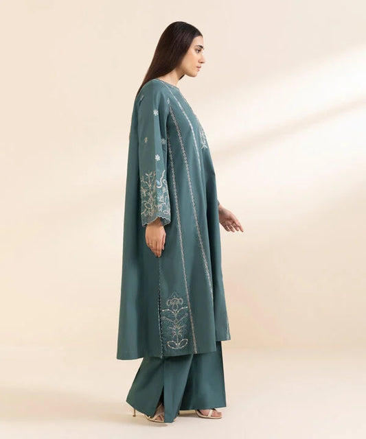 3 Piece - Embroidered Lawn Suit