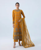 3 Piece - Embroidered Dobby Suit