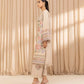 3 Piece - Embroidered Dobby Suit