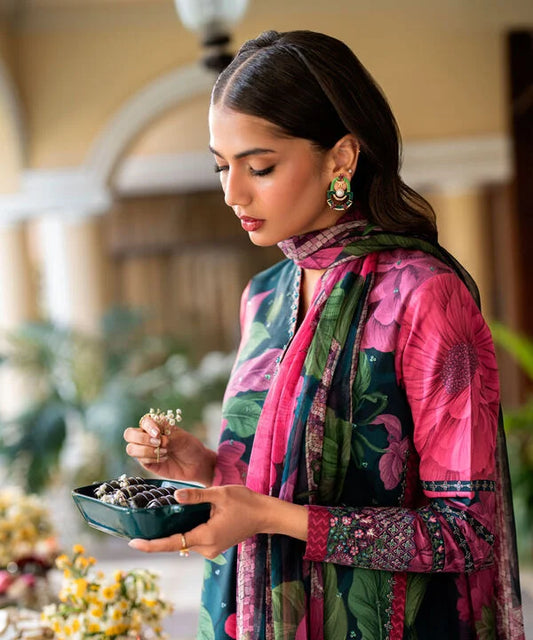 3 Piece - Embroidered Lawn Suit