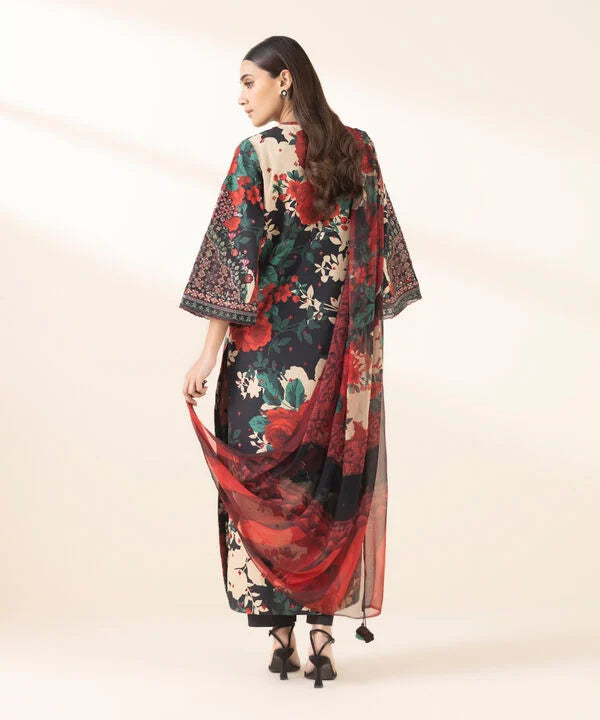 3 Piece - Embroidered Lawn Suit