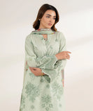 3 Piece - Embroidered Cotton Suit