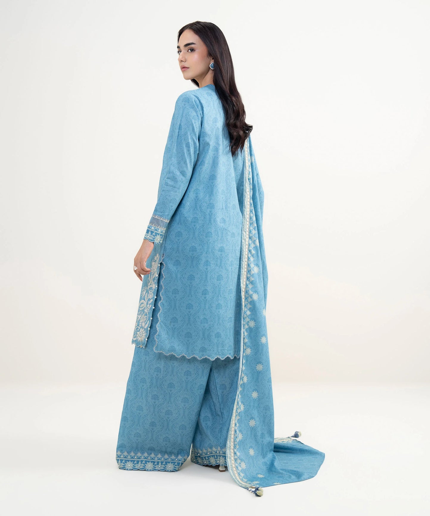 3 Piece - Embroidered Lawn Suit